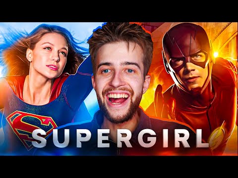 THE FLASH MEETS SUPERGIRL... SUPERGIRL EPISODE 18 REACTION (CROSSOVER)