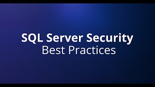 10 Steps to Secure your SQL Server | SQL Server Security- #SQL #SQLSer