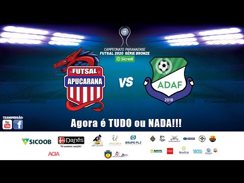 Transmissão ao vivo de Apucarana Futsal