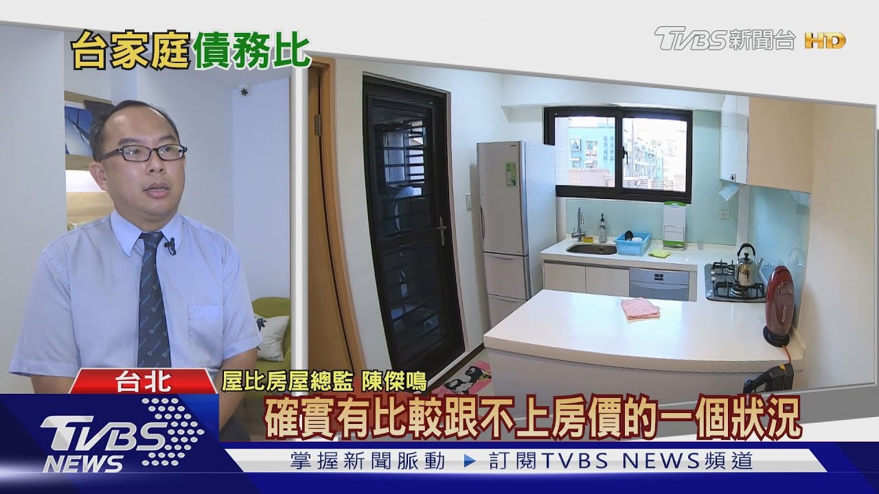 你身上背多少債? 台灣家庭債務比亮紅燈