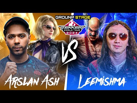 Arslan Ash (Nina) VS Lee Mishima (Heihachi) - Group Stage - Tekken World Tour 2024