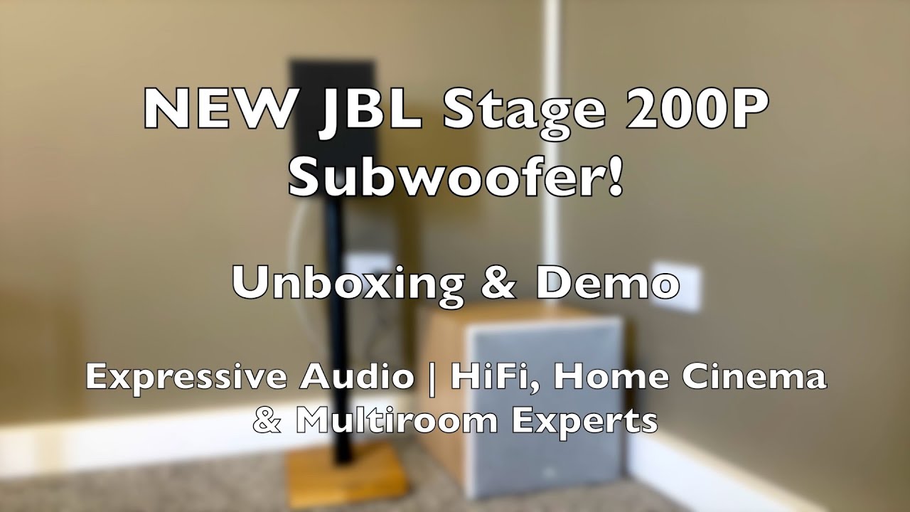 video Loa Sub JBL Stage 200P Chính Hãng 0