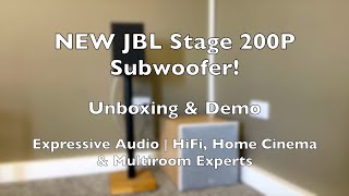 Video thumbnail for NEW JBL Stage 200P Subwoofer! | Unboxing & Demo | JBL Home Cinema | Expressive Audio by Expressive Audio