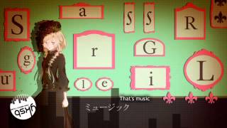 [Subs+Lyrics] Sugarless GiRL Remix [IA]