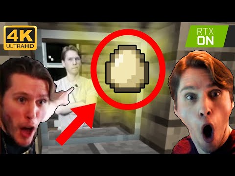 STEALING JERMA'S EGGS IN MINECRAFT *GONE WRONG* 😱 (Jerma985 Green Screen)
