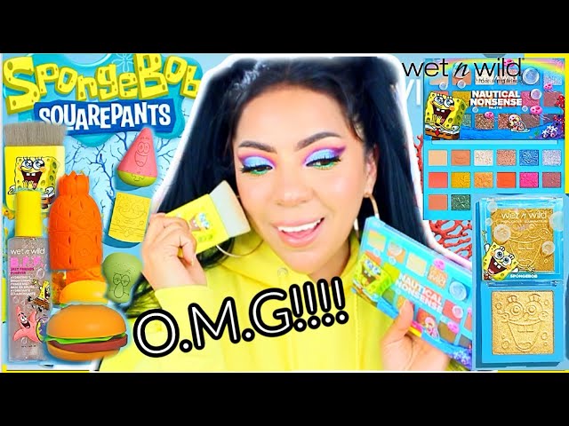 Vídeo relacionado con wet n wild Esponja de Bob Esponja Krabby Patty y almohadillas de limpieza para cepillo