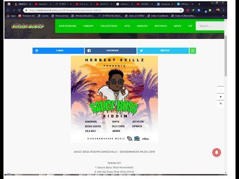 zj keyzzah - SAUCE BOSS RIDDIM MIX – SOUNDMAKERS MUSIC