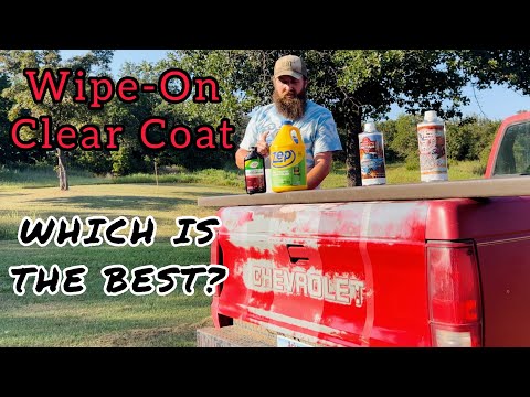 The ULTIMATE Wipe-On Clear Coat Comparison #vicegripgarage #poppyspatina #patina