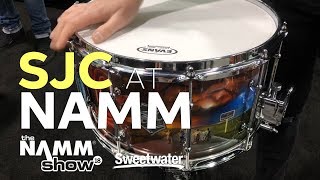 Video thumbnail for SJC Drums — Homage to Stranger Things and The Shining at Winter NAMM 2018 by Sweetwater