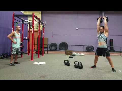 Kettlebell Double Snatch 20KG Randy
