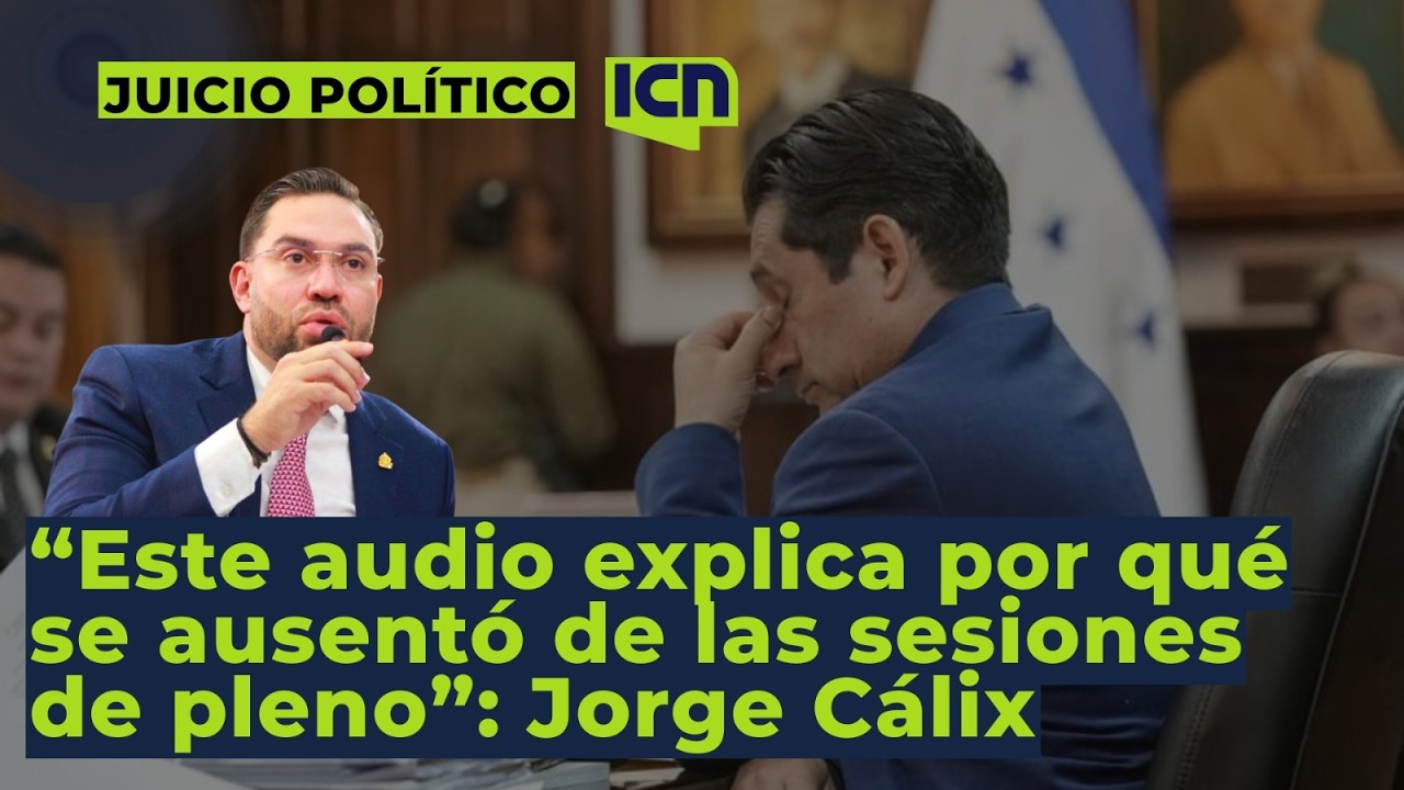 “𝐄𝐬𝐭𝐞 𝐚𝐮𝐝𝐢𝐨 𝐞𝐱𝐩𝐥𝐢𝐜𝐚 𝐩𝐨𝐫 𝐪𝐮𝐞́ 𝐬𝐞 𝐚𝐮𝐬𝐞𝐧𝐭𝐨́” 𝐝𝐞 𝐥𝐚𝐬 𝐬𝐞𝐬𝐢𝐨𝐧𝐞𝐬 𝐝𝐞 𝐩𝐥𝐞𝐧𝐨: 𝐂𝐚́𝐥𝐢𝐱