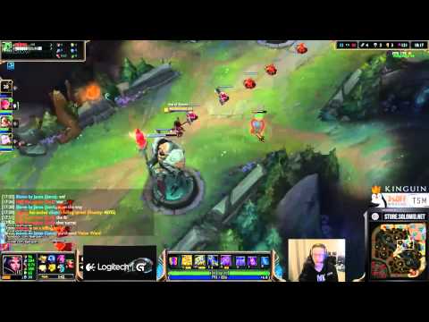 Bjergsen as Leblanc vs Zed Mid S5 (Ranked Challenger)