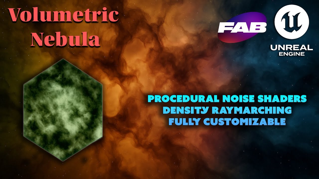 Volumetric Nebula and Clouds  for Unreal Engine 5 | FAB Marketplace Trailer
