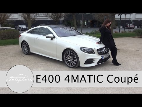 2017 Mercedes-Benz E400 4MATIC Coupé Test / 3.0-Liter V6 Biturbo Luxury Cruiser - Autophorie