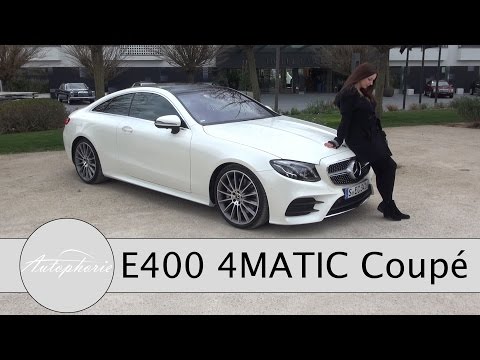 2017 Mercedes-Benz E400 4MATIC Coupé Test / 3,0-Liter V6 Biturbo Luxus-Cruiser - Autophorie