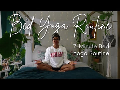 7-Minute Bed Yoga Routine: Transform Your Mornings and Boost Your Excellence! | Chill Lo-fi Yoga