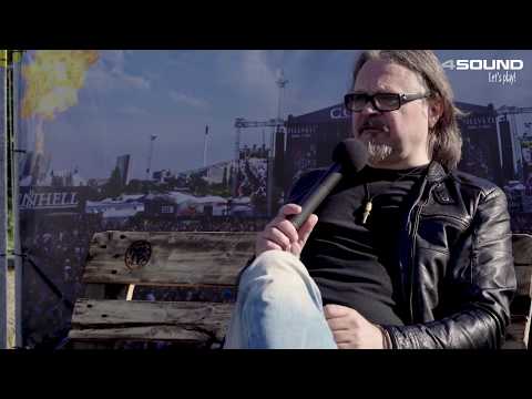 Mic Michaeli from Europe at Copenhell 2017