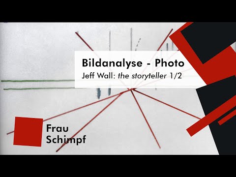 Image analysis of a photograph: Jeff Wall "The Storyteller" (1/2)
