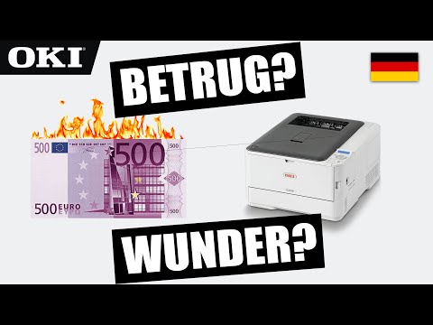 WUNDER ODER EIN BETRUG? | Unendlicher Laserdruck... Fast. | Unboxing OKI C332 (Deutsch)