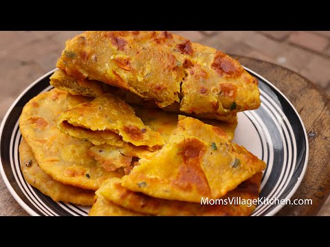 How To Prepare Butternut Squash Chapati - Ugandan Food - Mom's Village Kitchen - African Food