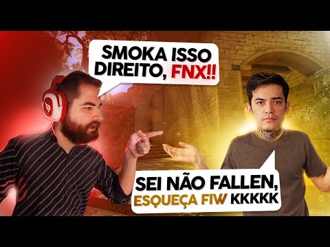 O dia em que o Fallen BRIGOU com FNX ft. Cold, Fnx, Fallen