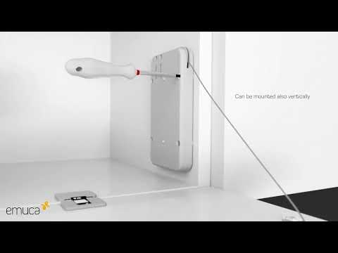 Compas à câble - pour abattant - ouverture réglable - Miniwinch EMUCA