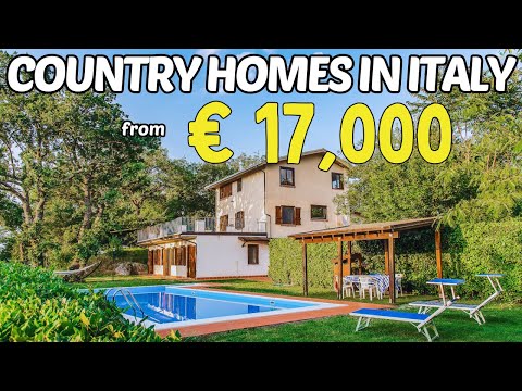 5 Italian Properties You Can Buy  for Less Than €20,000!- Cheap Houses in Italy