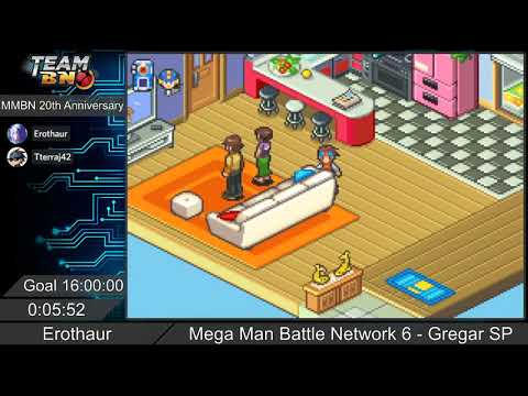 Mega Man Battle Network 6 - 100% Speedrun for TeamBN's 600% Marathon! (Part 1/3)