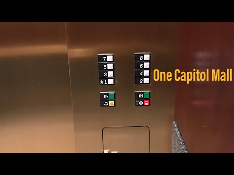 Custom Otis series one Traction elevators @ 1 Capitol Mall - Sacramento, CA.
