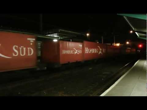 Freightliner 86's depart Carlisle 4S59 Crewe Basford Hall to Coatbridge F.L.T. 26/10/12