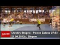 Wideo: Chrobry Gogw - Powen Zabrze 27:33