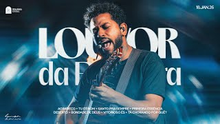 AGRADEÇO + TU ÉS BOM + SANTO PRA SEMPRE + PRIMEIRA ESSÊNCIA + DESERTO + BONDADE DE DEUS + …