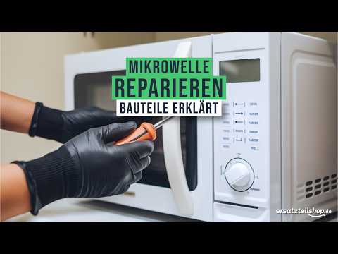 Mikrowelle reparieren – Was du WISSEN musst bevor du reparierst!