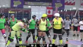 preview picture of video 'GTAR The Fresh The Furious 2013 G04 Capital City Cannon Dolls vs DRRD Farmers Roller Derby'