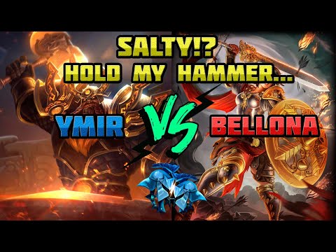 Smite: SALTY BELLONA? HOLD MY HAMMER... | Ymir vs Bellona | Smite Ranked Duel - S6