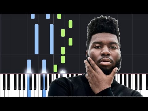 Khalid - Vertigo (Piano Tutorial / Piano Lesson)