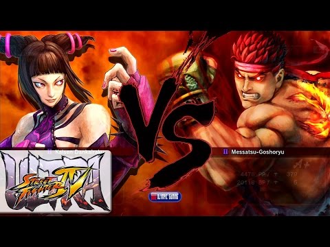 USF4: Lutuna (Juri) Vs Ryukichikun (E.Ryu) Xbox 360 HD