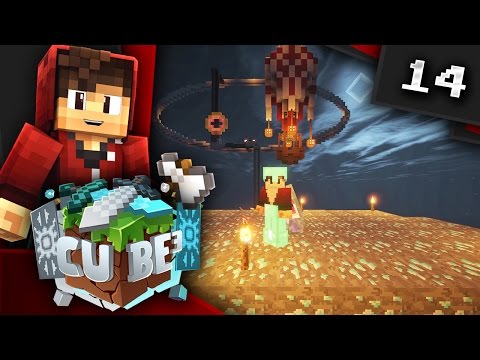 Minecraft: CUBE³ SMP! Ep. 14 - DIAMOND SHOWER!