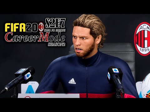 FIFA 20 AC Milan Career Mode S2E7 - ฟอร์มแบบนี้ ความเครียดมาเยือน !!