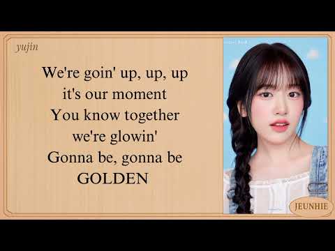 [IVE] ANYUJIN Golden Lyrics (cover song)