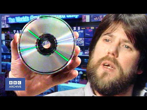 1983: The COMPACT DISC and EMI | Newsnight | Retro Tech | BBC Archive