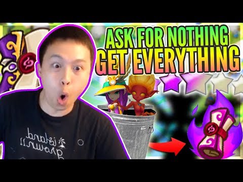 1 LD Scroll + A DREAM = LD NAT 5?! - Asks For Fodder... Gets PREMIUM Summons! - Summoners War