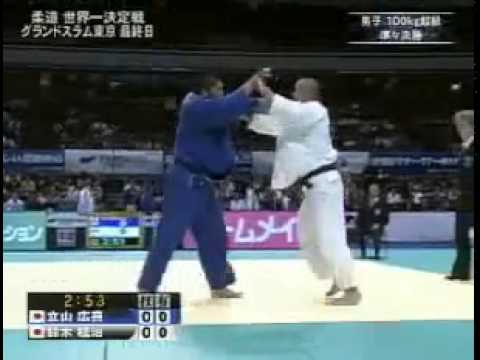 JUDO 2009 Jigoro Kano Cup:  Keiji Suzuki 鈴木桂治 (JPN) - Hiroki Tachiyama (JPN)