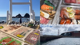 【Japan Trip】후쿠오카 Fukuoka Trip 福岡旅行 唐戸市場🐟Karato Fish Market 가라토 시장