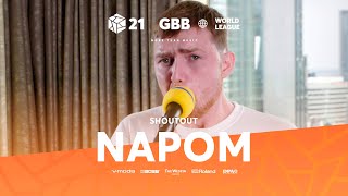 is the best🔥 - NaPoM 🇺🇸 | GBB21 Studio Session