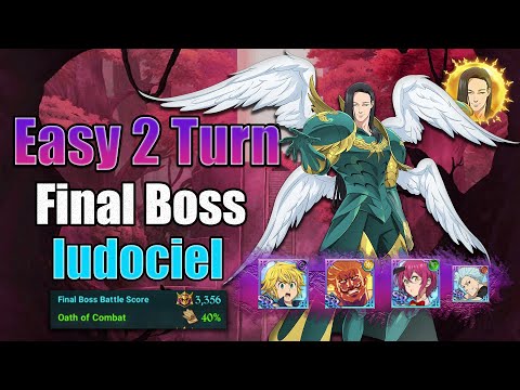 2-3 TURN Final Boss ludociel EASY !! - Grand Cross