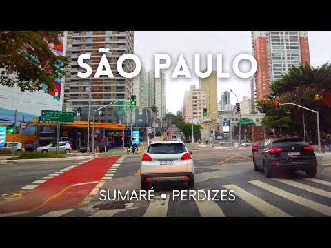 🇧🇷 Explorando Sumaré e Perdizes: Um Drive Relaxante em São Paulo!