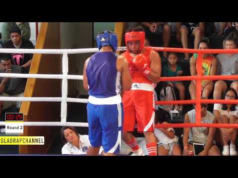 Fight 9: Tane Tautalanoa vs Finau Finau - Akld Amateur Boxing Tournament @ ABA 24Feb18