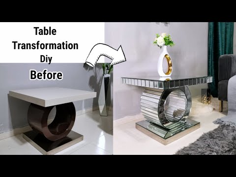 DIY SIDE TABLE TRANSFORMATION-DECORATING IDEAS WITH...