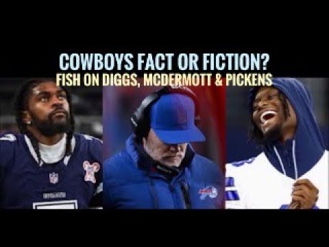 #Cowboys Fish at 6: FACT or FICTION On Diggs, McDermott & Pickens - And a DAK Bobblehead Winner!